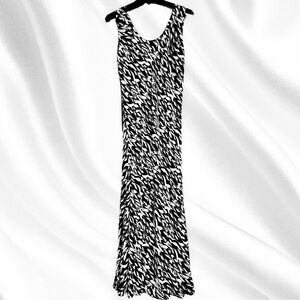 NIKKY Black and White Reversible Maxi Dress